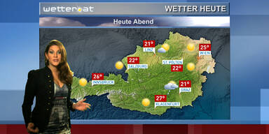 Das Wetter am Nachmittag und Abend