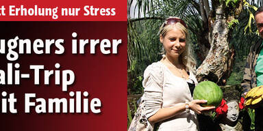 Irrer Lugner-Dreh: Hochzeit, Guru & Zank