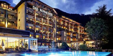 Abendstimmung Aussenpool