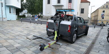 Abschleppdienst f&uuml;r E-Scooter in Linz