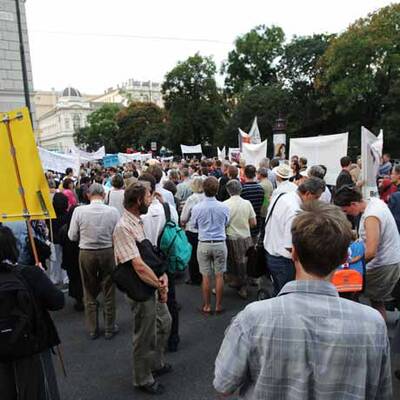 Abtreibungsdemo in Wien