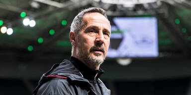 Frankfurt-Trainer Adi H&uuml;tter