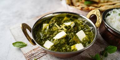 Saag Paneer.