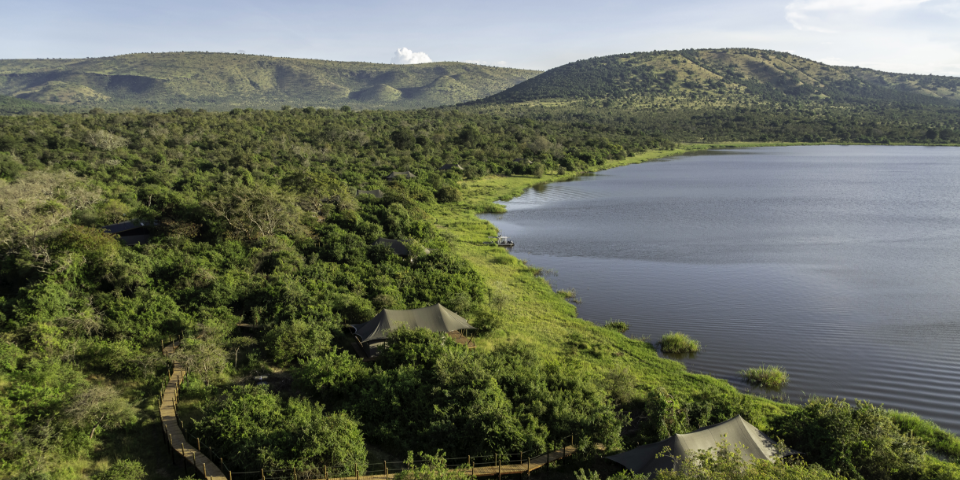 Grünes Paradies in Afrika
