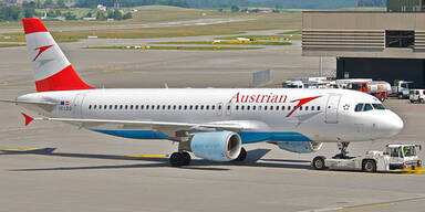 AUA-Airbus: Riss in Cockpitscheibe