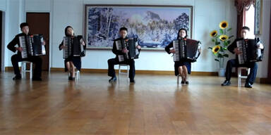 Take On Me by a-ha, North Korean Style