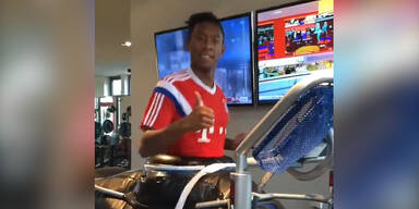 David Alaba startet mit Lauftraining