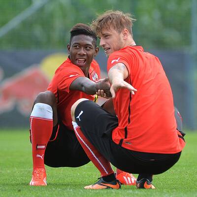 Bilder vom ÖFB-Training