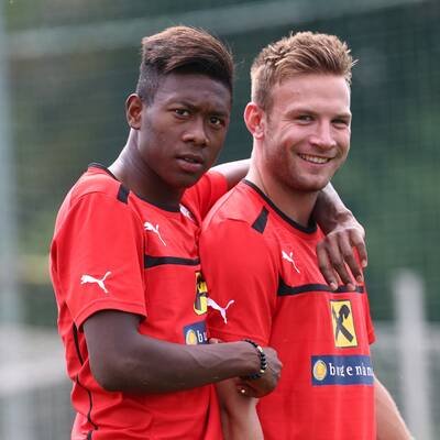Bilder vom ÖFB-Training