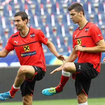 Bilder vom ÖFB-Training