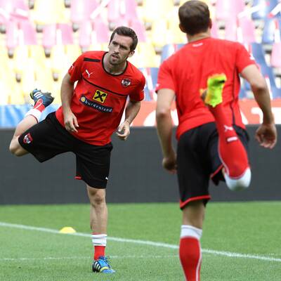 Bilder vom ÖFB-Training