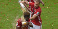 Bayern-Stars mit irrem Meister-Tanz