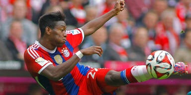 Alaba: Erstes Training auf Rasen