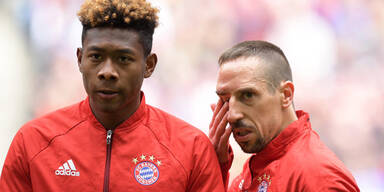 Alaba nimmt Kumpel Ribery aufs Korn