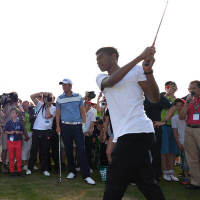 Alaba auf Tiger Woods' Spuren
