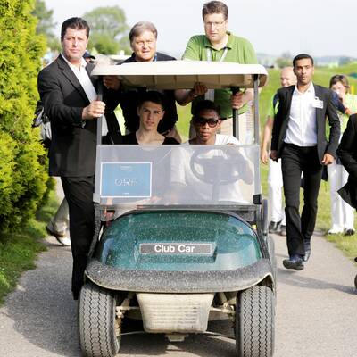 Alaba auf Tiger Woods' Spuren