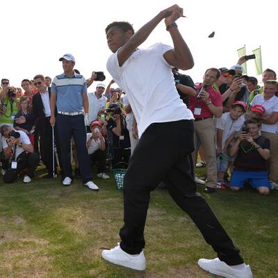 Alaba auf Tiger Woods' Spuren