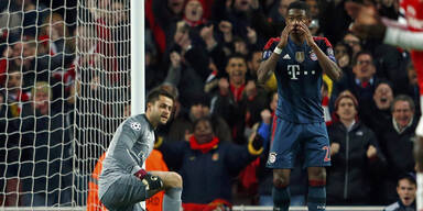 Alaba entschuldigt sich für Elfer-Fehlschuss