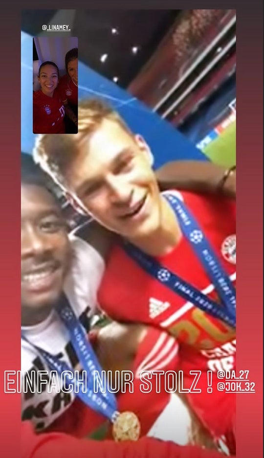 Liebesgrüße aus München für Alaba