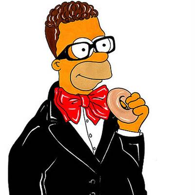 Fashion-Gurus mit Homer-Style