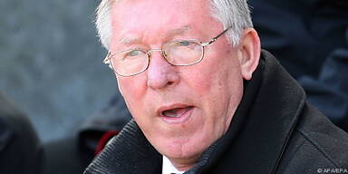 Alex Ferguson schaut nicht gl&uuml;cklich aus