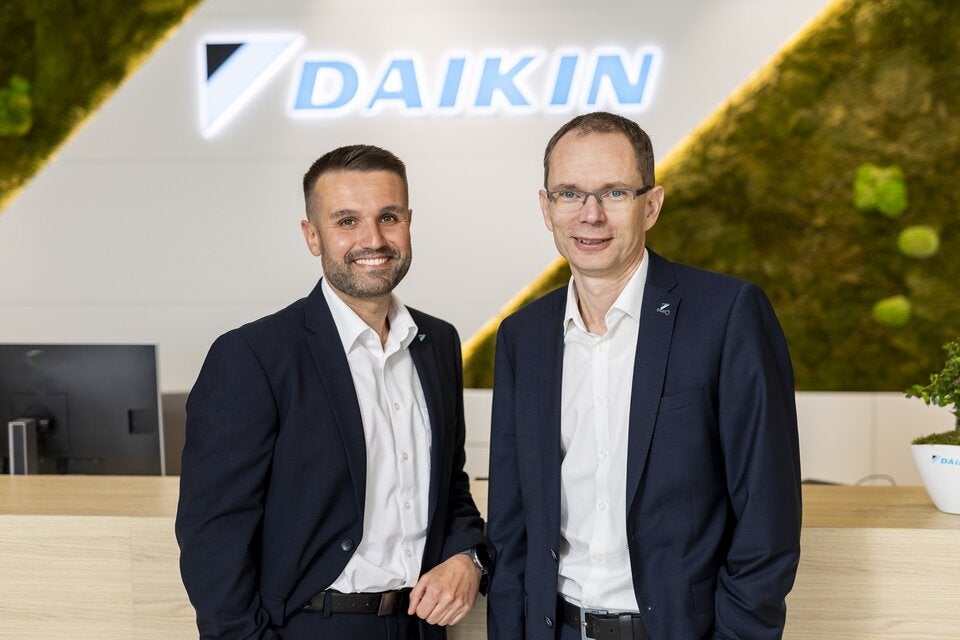 Alexander Springler, General Manager Daikin Österreich (l.), und Markus Haas, Deputy Managing Director Daikin Central Europe