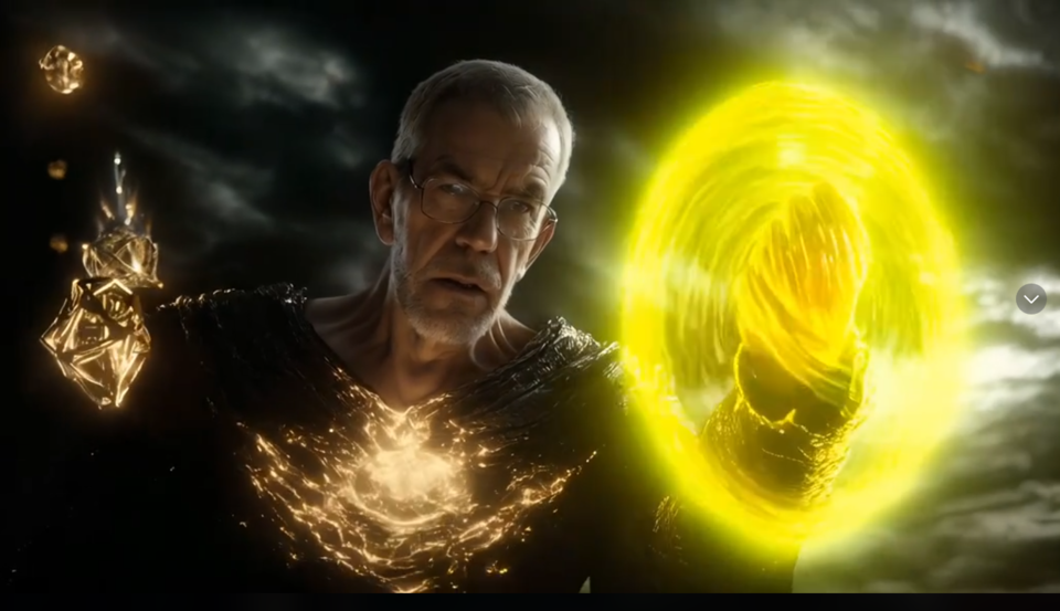 Bundespräsident Alexander Van der Bellen wird als 