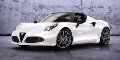 So kommt der Alfa Romeo 4C Spider