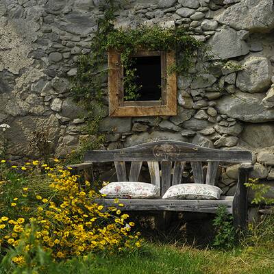 Käseteller auf der Piffalm in Salzburg