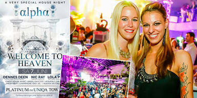 Alpha feiert himmlische Nacht