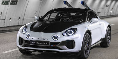 Alpine A110 als Crossover-Version