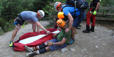Unfall am Klettersteig Laimach