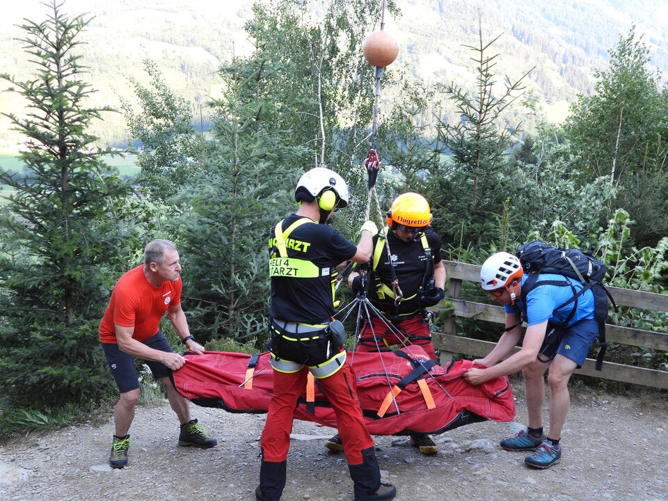 Unfall am Klettersteig Laimach
