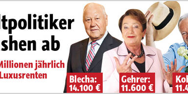Polit-Rentner cashen groß ab