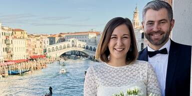 Kopie von Ministerin Claudia Bauer (fr&uuml;her Plakolm) mit ihrem Mann Christoph.