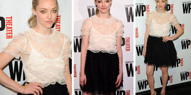 Amanda Seyfried im Oma-Look