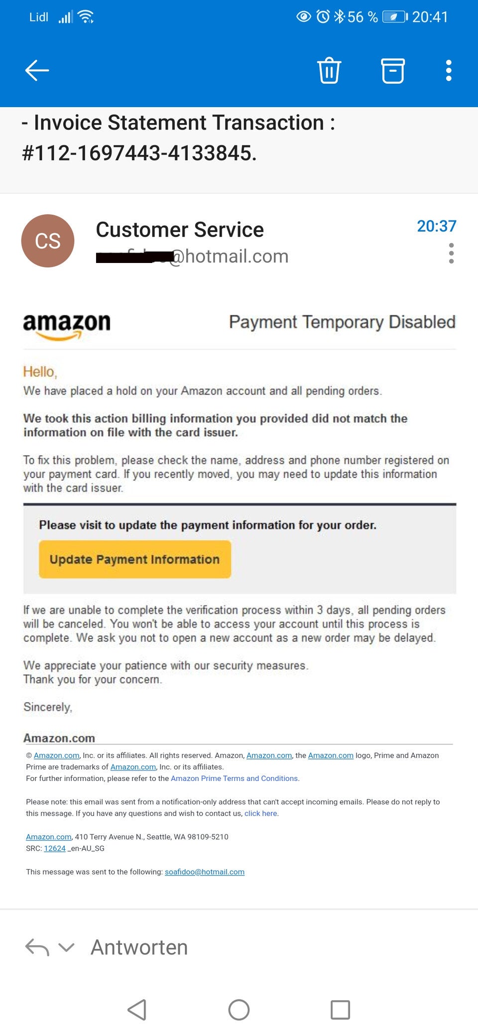 Achtung: Mega-Betrug mit Amazon