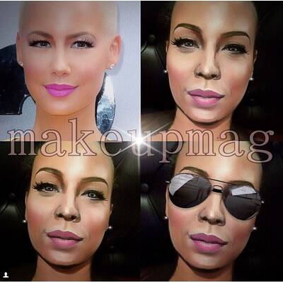 Make-Up Artist verwandelt sich in Prominente