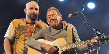 Christopher Seiler mit Wolfgang Ambros