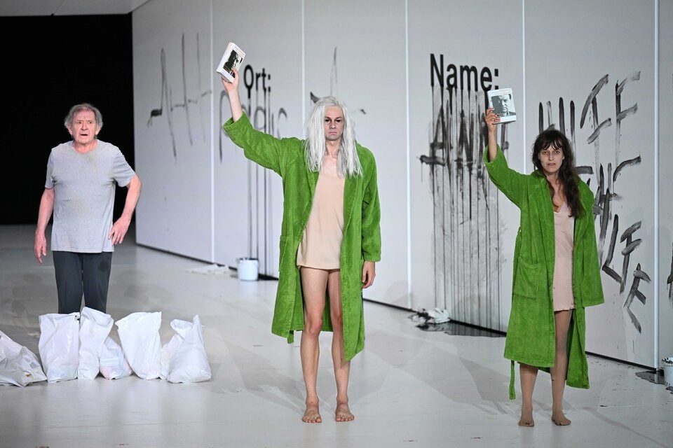 Szene aus dem Schauspiel 