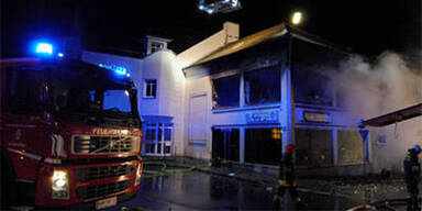 Großbrand in Amstettener Innenstadt