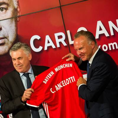 So lief Ancelottis Präsentation