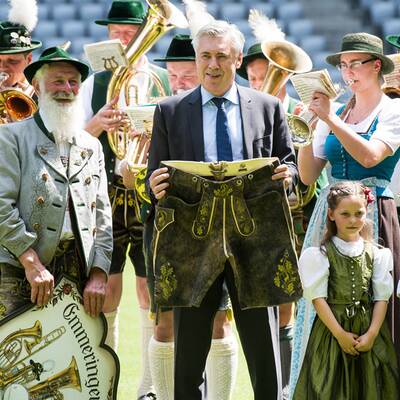 So lief Ancelottis Präsentation