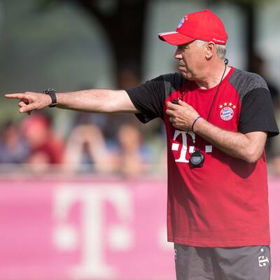 So lief Ancelottis Präsentation