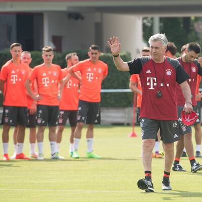 So lief Ancelottis Präsentation