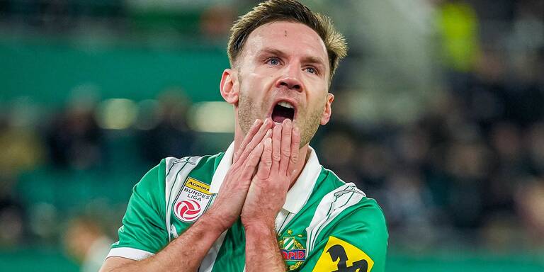 Schwache Offensive: Rapid muss Hartberg-Bollwerk knacken