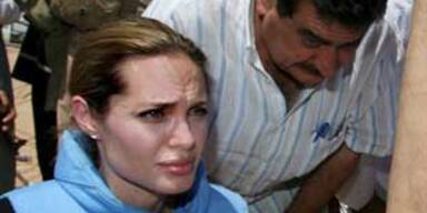 Angelina Jolie besucht Flüchtlinge im Irak