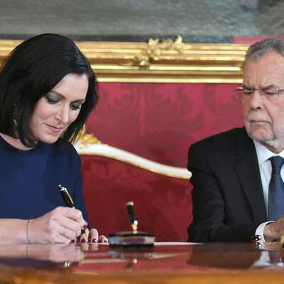 Angelobung der neuen Regierung