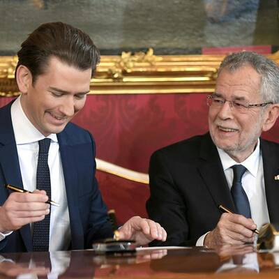 Angelobung der neuen Regierung