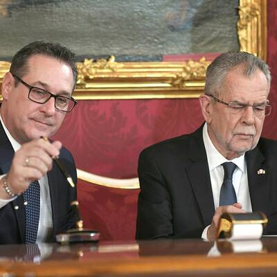 Angelobung der neuen Regierung